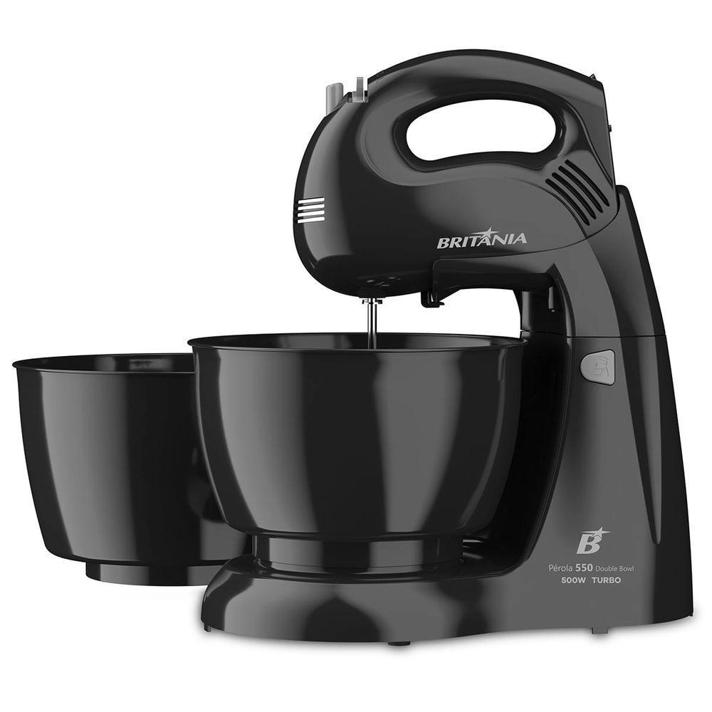 BATEDEIRA BRITANIA PEROLA 550 TURBO DOUBLE BOWL PR 220V